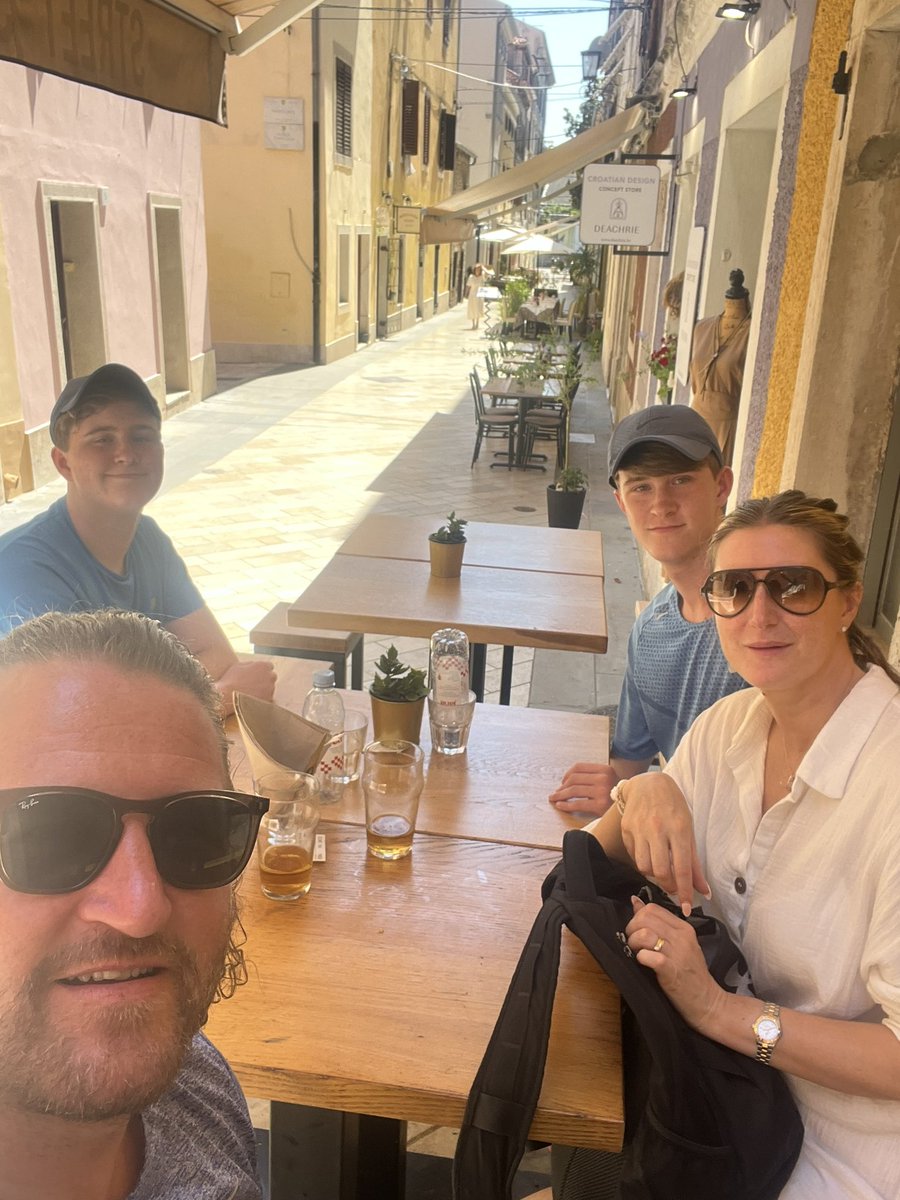 Love family time 😎☀️🇭🇷🎉