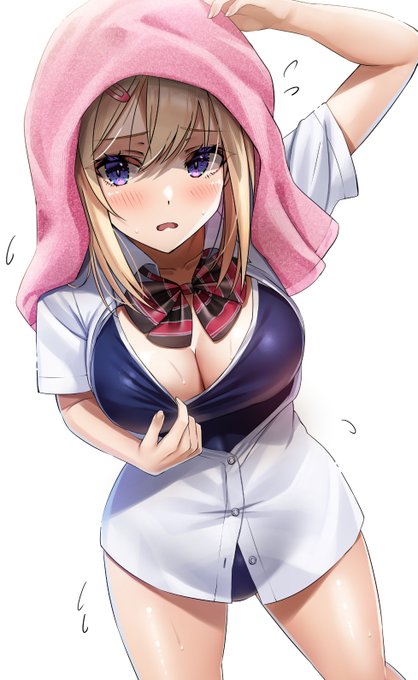 耐えられないくらい暑い日の楓ちゃん～🥵 