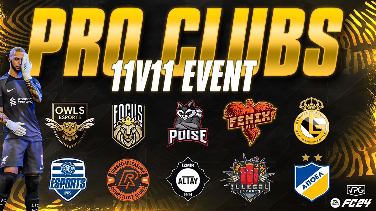 OfficialVPG's tweet photo. Pro Clubs Event - Live 

https://t.co/lajblO7PsE https://t.co/pVvnTW5a8I