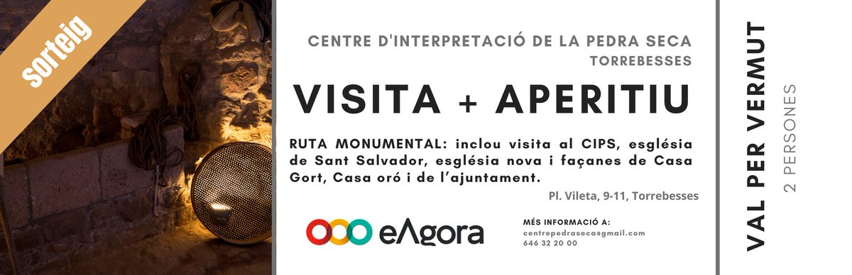 Centre d'Interpretació de la Pedra Seca tweet media