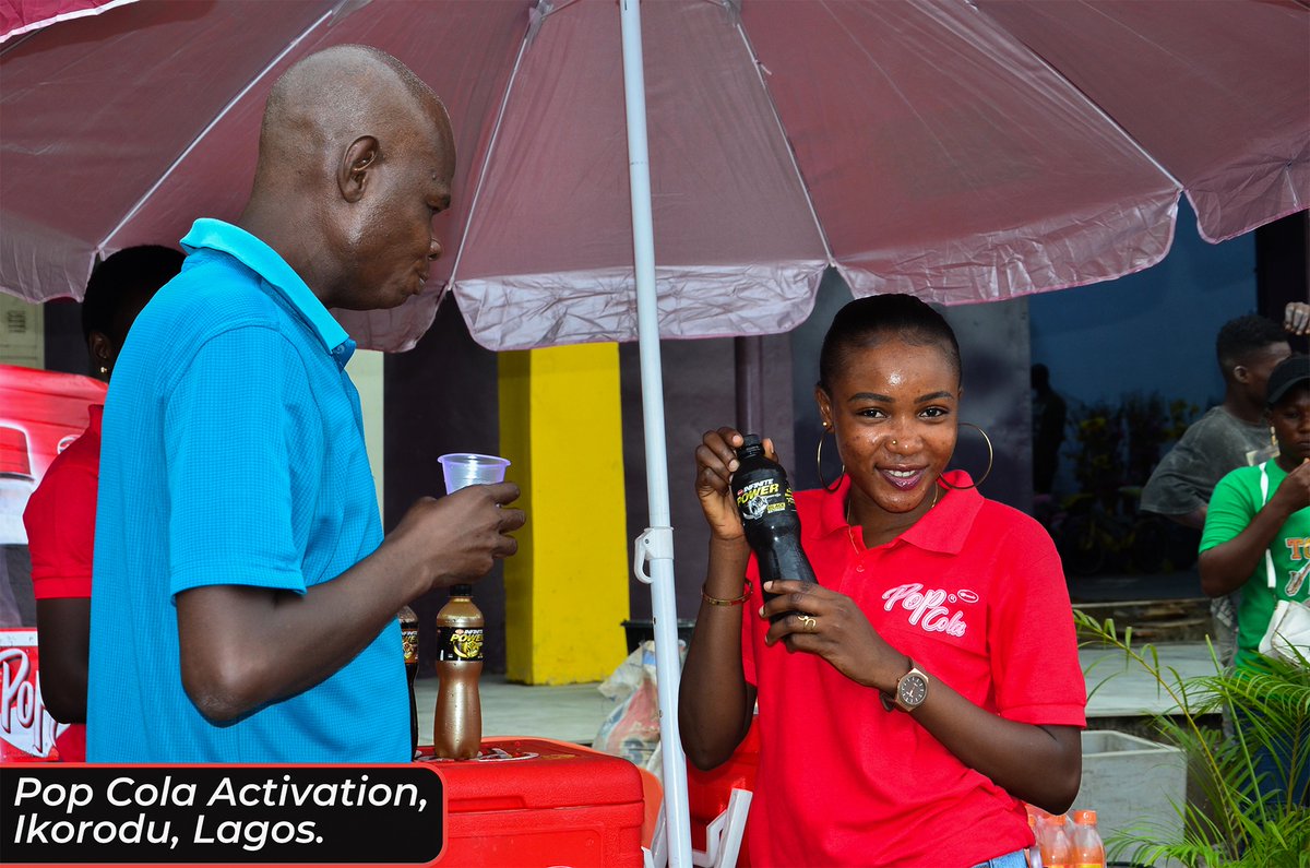 Ghadco_ng's tweet photo. Popping back into Ikorodu with your favorite Nigerian drink! Let’s make it a day to remember! 

#chiamodmarketer 
#ghadco_ng 
#mamudabeverages 
#PopCola 
#IkoroduMoments 
#ProudlyNigerian
Rema Secret Service #nancymachariamustgo https://t.co/pWUVlNtWDw