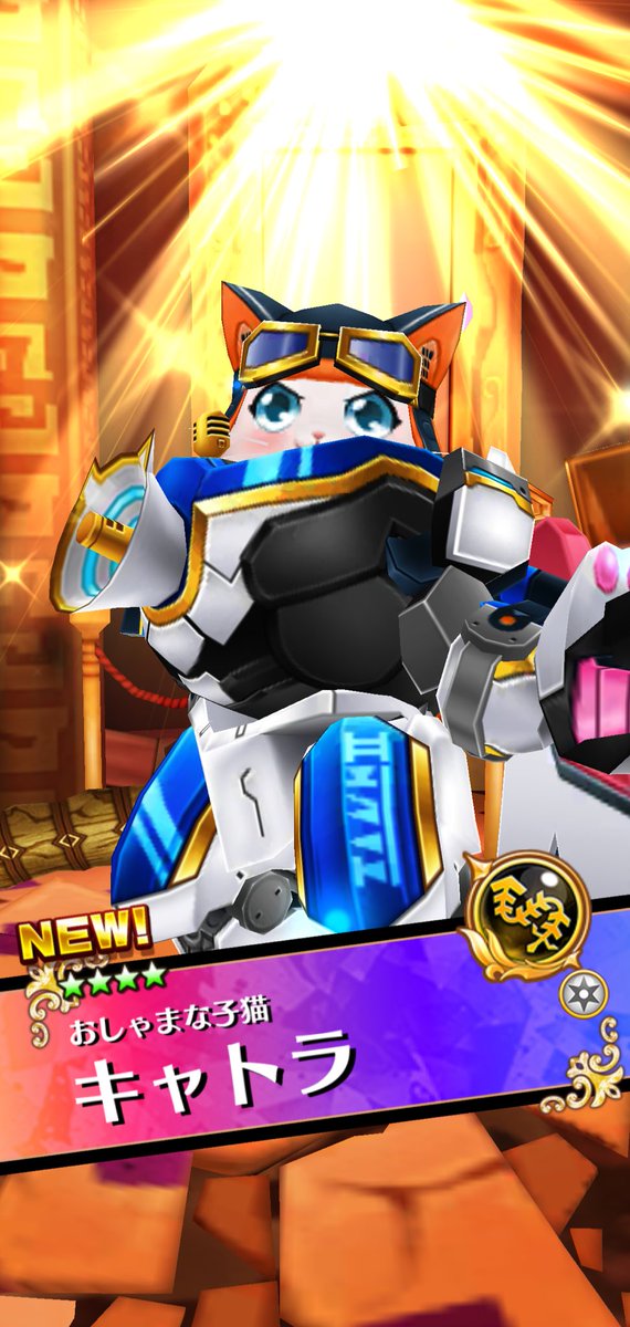 無事、お迎えしました😺 #白猫10周年 #白猫プロジェクト