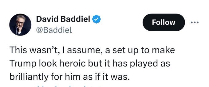 WatchRatio's tweet photo. Deleted but #RatioWatch DGAF 👀 #ShootingRatio @Baddiel https://t.co/XhXqbG6Qpi