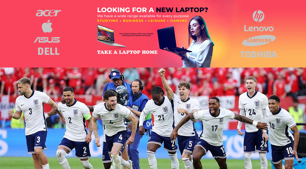 TakeALaptopHome's tweet photo. GOODLUCK to England ๐ด๓ ง๓ ข๓ ฅ๓ ฎ๓ ง๓ ฟ in the EURO's 2024 Final ๐
#EnglandFC #SpainFC #EURO2024
Full Store - https://t.co/Kc3Nylezoi
๐ 01928 417188
๐ฎ contactus@takealaptophome.com
๐ Halton Road, Runcorn, WA75XT
#gaming #onlinegaming #laptops #gaminglaptops #officelaptops #business https://t.co/laS67F0iRx