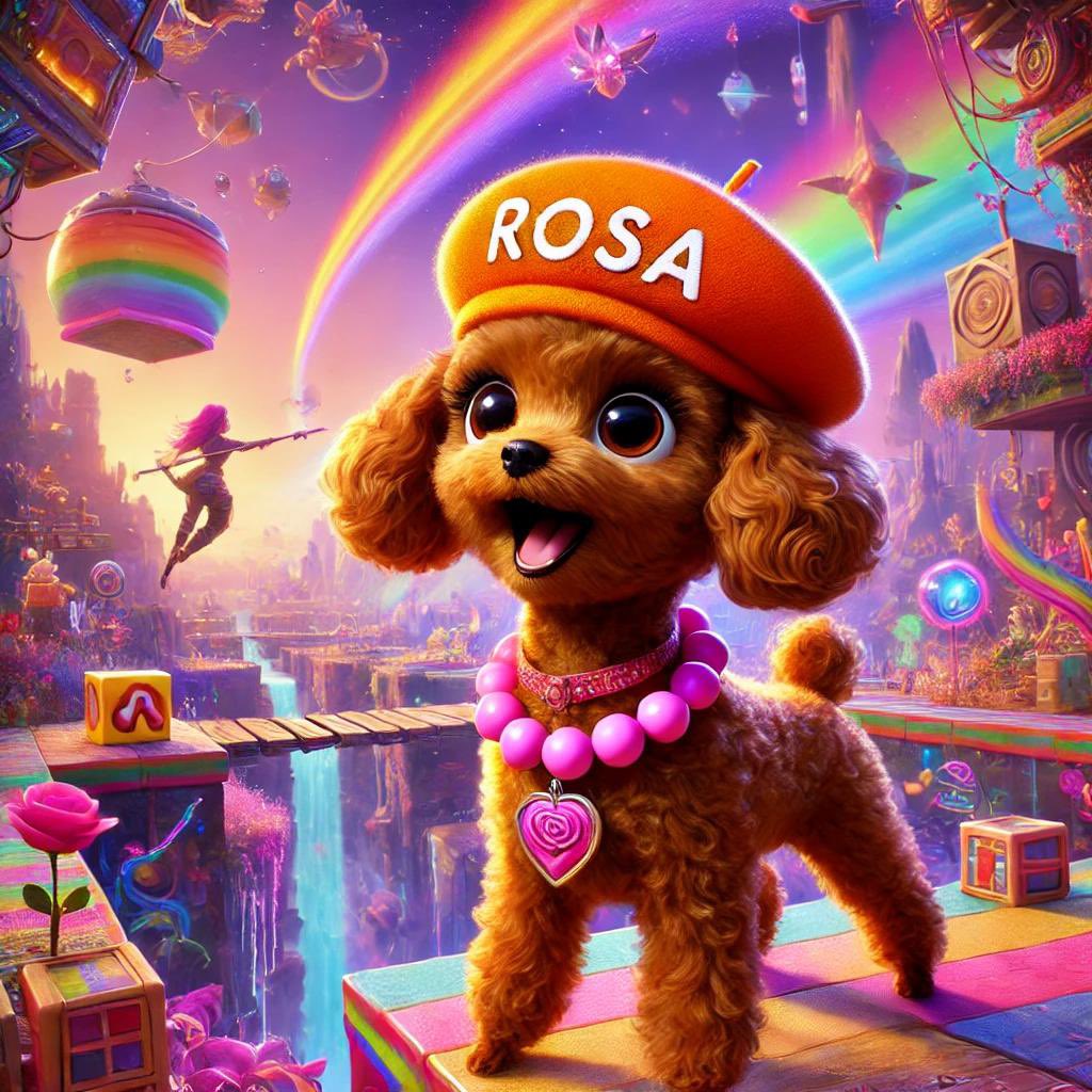 Hello from my new home! 🪐 

All gamers are very welcome! 🎮  

#Rosaverse ✨