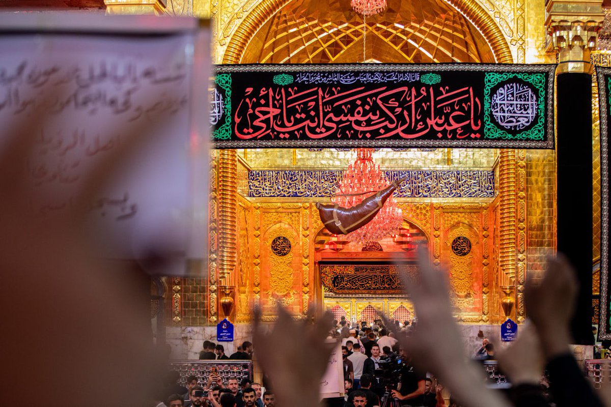 5_itg's tweet photo. قال الإمام الصادق (عليه السلام) :
كان عمّنا العباس نافذ البصيرة ، صلب الإيمان ، له منزلة عند الله يغبطه بها جميع الشهداء يوم القيامة.

#وفاء_للحسين https://t.co/9MTOELWHuZ