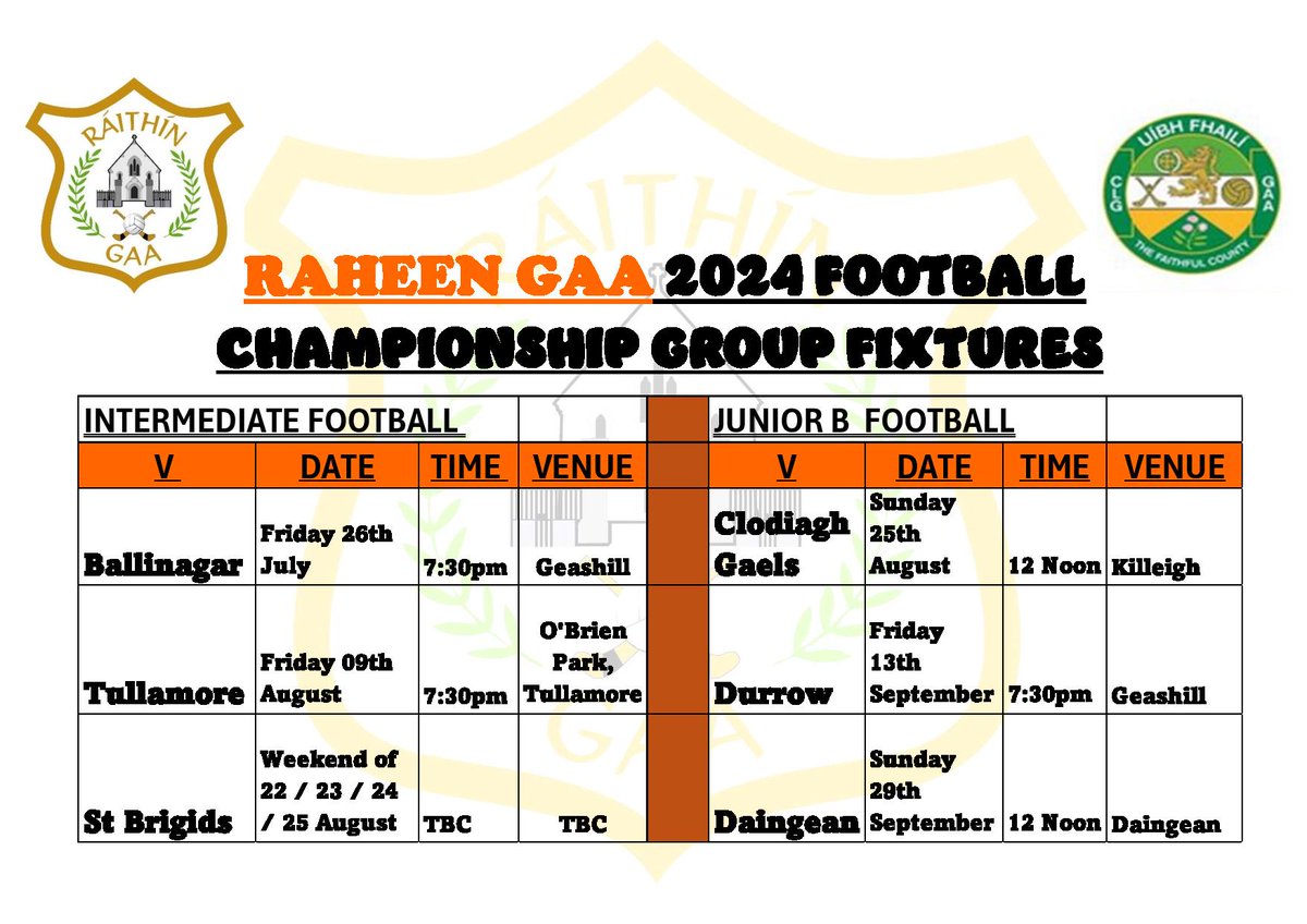 Raheen GAA Club tweet media