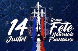 Bonne fête Nationale Française!

Today is France’s National Day. A day of cultural celebration.
It marks  the day the French People stormed La Bastille and began the French Revolution on 14th July 1789. 
#libertéégalitéfraternité #vivelafrance