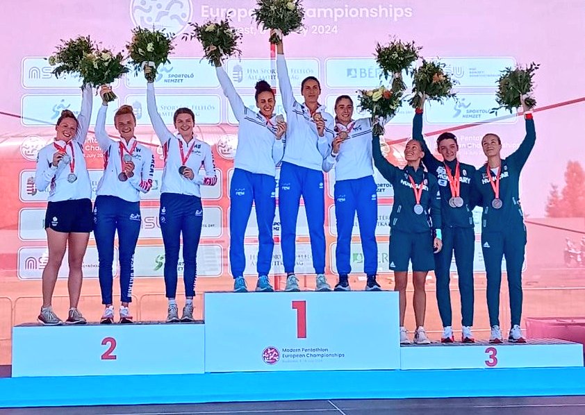 Super <a href="/Federpentathlon/">FIPM</a> agli Europei di Budapest! Argento per Giorgio #Malan e doppio oro a squadre: successo grazie a Elena #Micheli, Alice #Rinaudo e Francesca #Tognetti e Malan trascina Federico #Alessandro e Matteo #Cicinelli al titolo maschile. Complimenti ad atlete, atleti,