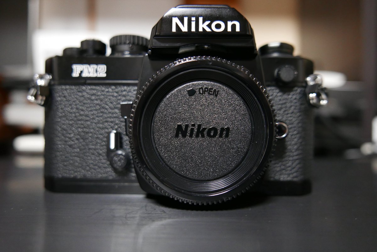 NG_005's tweet photo. Nikonのフィルムカメラ　Nikon NewFM2
綺麗な個体をゲット

#Nikon 
#フィルムカメラ 
#一眼レフ https://t.co/HhVc8c3fzd