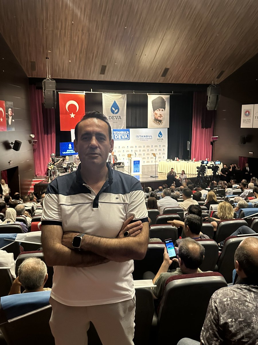 Armagan501's tweet photo. Deva Partisi İstanbul 1. Olağan İl Kongresinde Kadıköy İlçe Teşkilatı olarak yerimizi aldık… https://t.co/marp838Sod