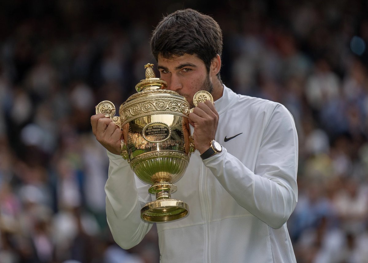 ElMestreIgor's tweet photo. Hoy vas a volver a brillar @carlosalcaraz 🏆🌿 https://t.co/yY6ckyKiUc