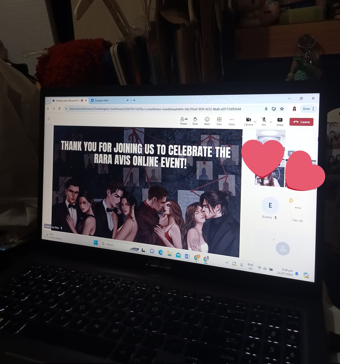 thank you, orgs!! grabe nagpaulan ng prizes 💗💗

nastress lang ako sa bingo dahil huling lumalabas si madame violet at chekov 😤 WAHAHAHHAHAAHA

#RaraAvisTheUnFOURgettableMission
#Rara4visTheOnlineMission