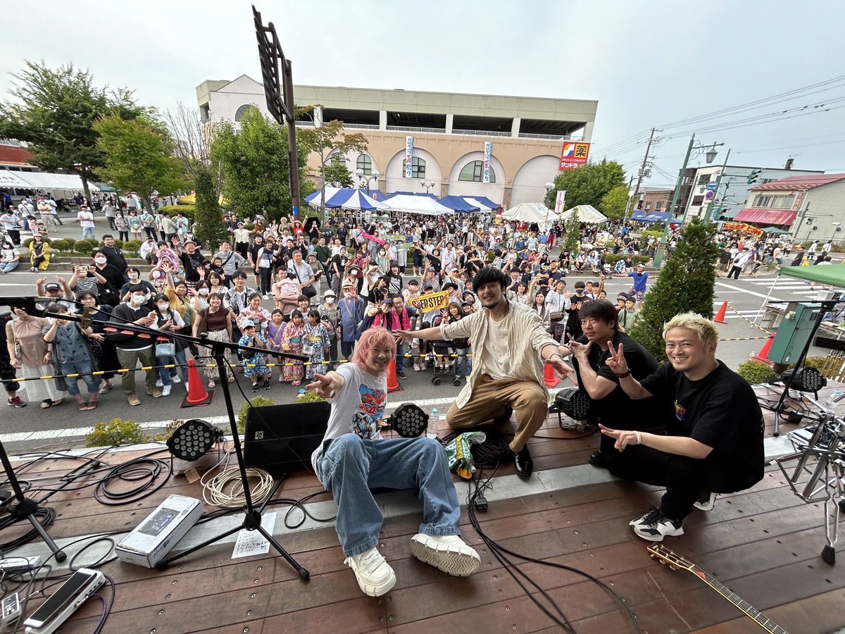 twit_triplane's tweet photo. のぼりべつ夏祭り🎆
登別ブランドまるしぇ2024🐻

ご来場、ありがとうございました♪

明日📣
2024スカイ・ビア&amp;YOSAKOI祭🍺
⏩https://t.co/UxmFpMu4zr

NEW PARK LIVE🌳
⏩https://t.co/G1WnqoLh5y

沢山のご来場、お待ちしております♪

#TRIPLANE
#2024スカイ・ビアYOSAKOI祭
#NEWPARKLIVE https://t.co/MhFuHqZKXh