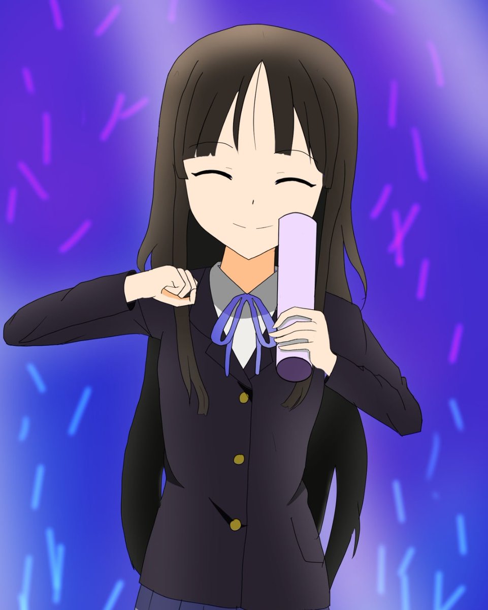 RiciHehe's tweet photo. Mio Akiyama but shikanokonokono koshitantan https://t.co/rQDsm4FjPc