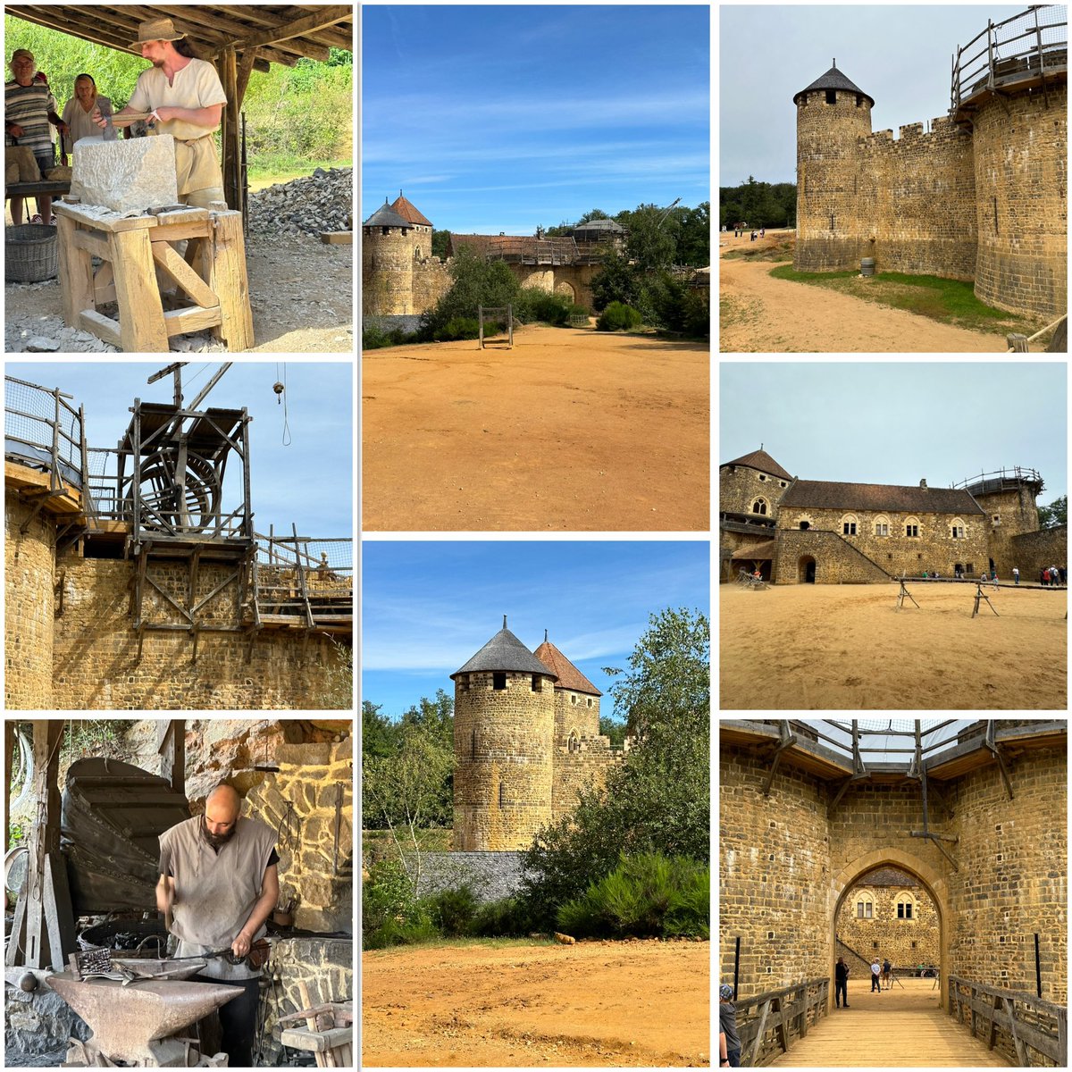 Visite du chantier du château médiéval de Guédelon et préparation d’une future visite avec nos classes <a href="/fred_cm1b/">𝔽𝕣𝕖𝕕 🍞 🚴 🗞 #JeSuisPaul</a> #chateaufort #moyenage #guedelon #bourgogne <a href="/guedelon/">Guédelon</a>