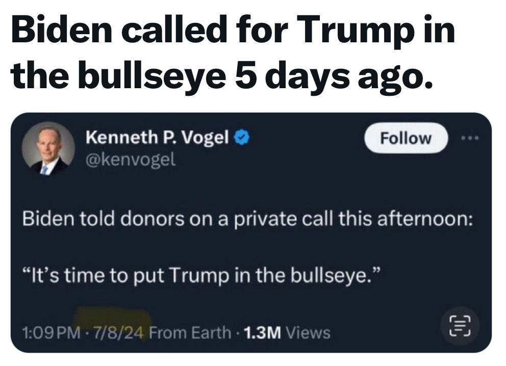 BuildingEve1's tweet image. Should Biden be charged for instigating the Assignation Attempt?