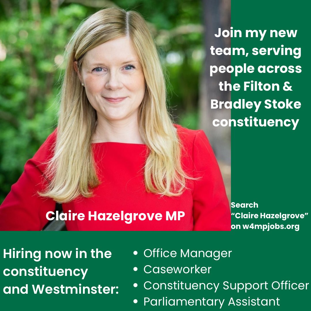 Claire Hazelgrove MP tweet media