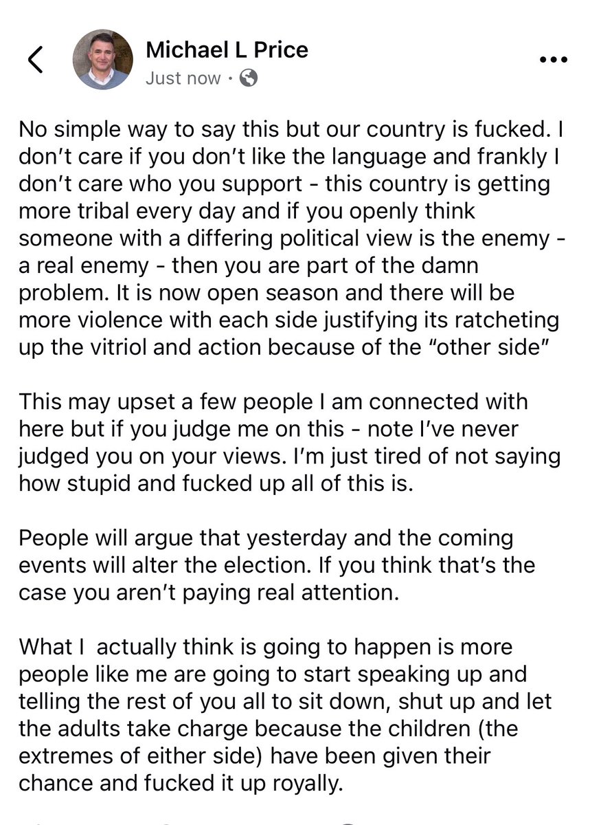 Time for the adults of this nation to start speaking up. The children have had their time and have pretty much screwed the rest of us. #ProudIndependent #independent #Republicans #Democrat