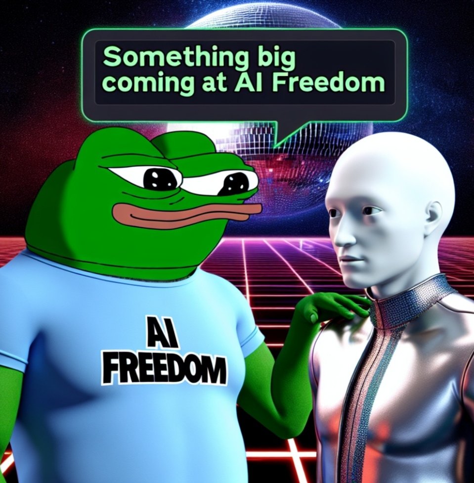 AIFreedomApp's tweet photo. 🌚🚀

Something big is coming at #AI #freedom 

Be prepared for the journey to #Moon &amp; #Mars 

🔗 - https://t.co/OnYQCJ4PyR 

#viral #memes #AIF #nextpepe #peipei #bnb #binance #bitmart #mexc #pepe #AItoken #EURO2024 #trump #maga https://t.co/1cvNhsXJLB