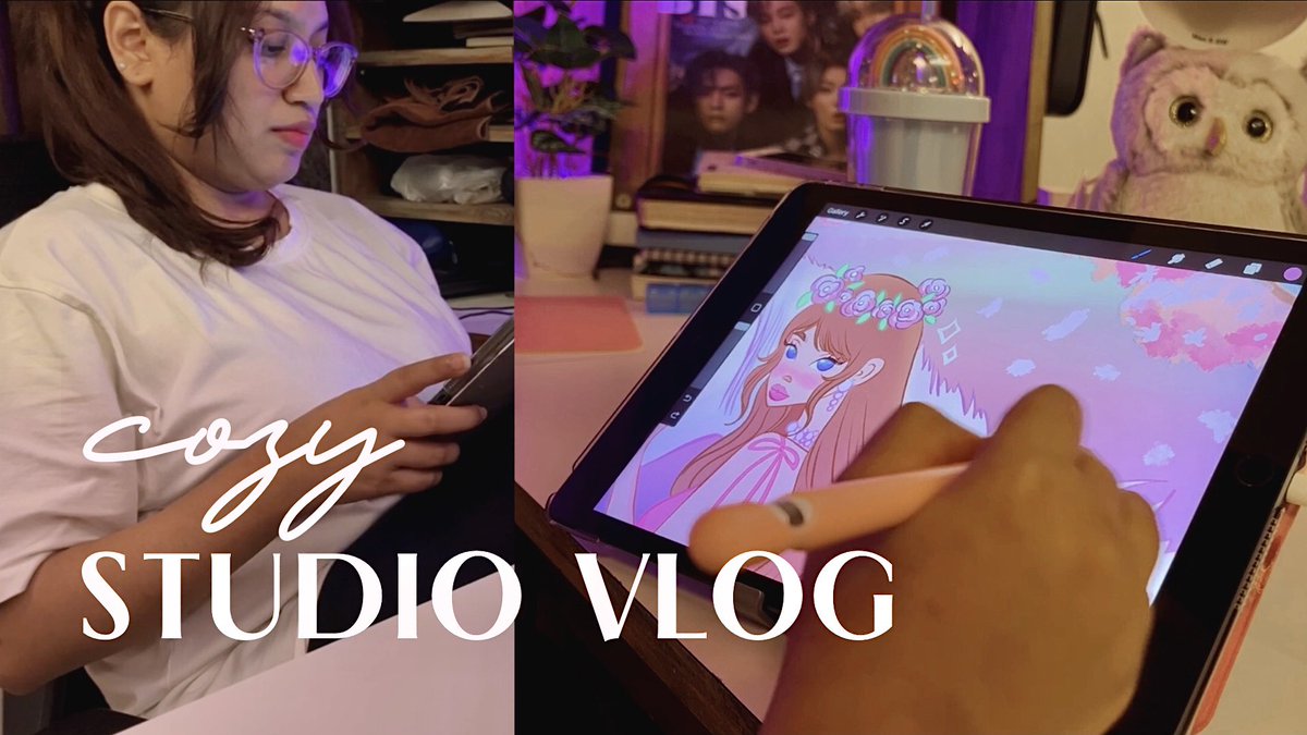 rimcreates's tweet photo. Hellooo!
I’m back with another cozy vlog for y’all! Come spend some quiet time in my studio with me💖
Hope you enjoy watching🥰✨
https://t.co/WNXlU3RcH0
#artvlog #studiovlog #artistsonx https://t.co/3y6hyP7Hh2