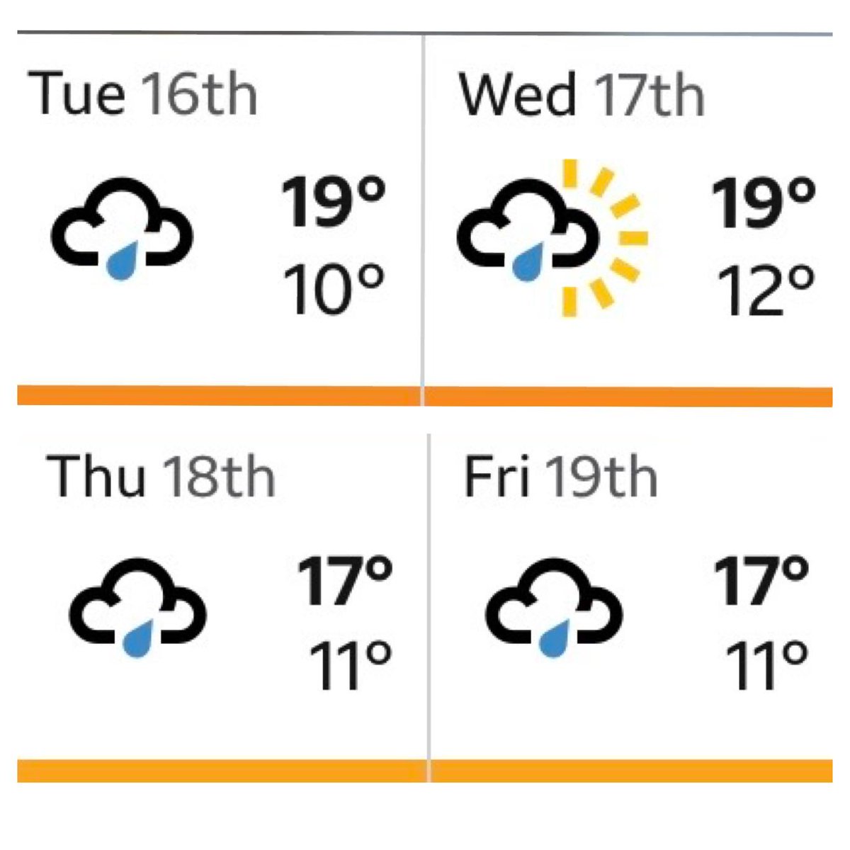 Ya se sabe lo que se dice del tiempo escocés: cuatro estaciones en un solo día. Por si ya estás haciendo la 🧳, no te olvides del 🌂 y de las 🕶️.

📢La predicción meteorológica durante el 34º Congreso Internacional de #ASELE2024 en <a href="/EdinburghUni/">The University of Edinburgh</a> es de 🌈🌦️☔️

¡Hasta pronto! 🏴󠁧󠁢󠁳󠁣󠁴󠁿