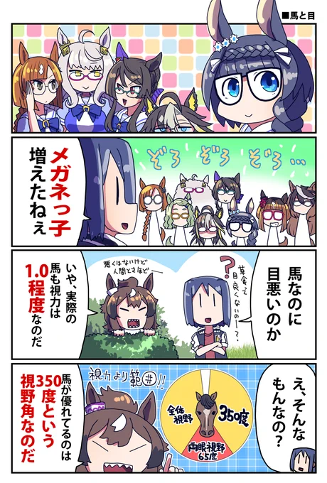 馬と目のお話

#ウマ娘 