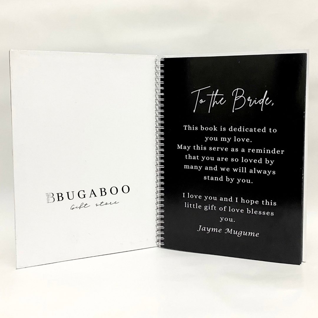 bugaboo_ug's tweet photo. We loved creating this gorgeous bridal book😍

It included pictures of the bride, her family &amp; her girls and envelopes with handwritten letters to the bride 🥺🥰

(A thread) https://t.co/uOCgONp6rl