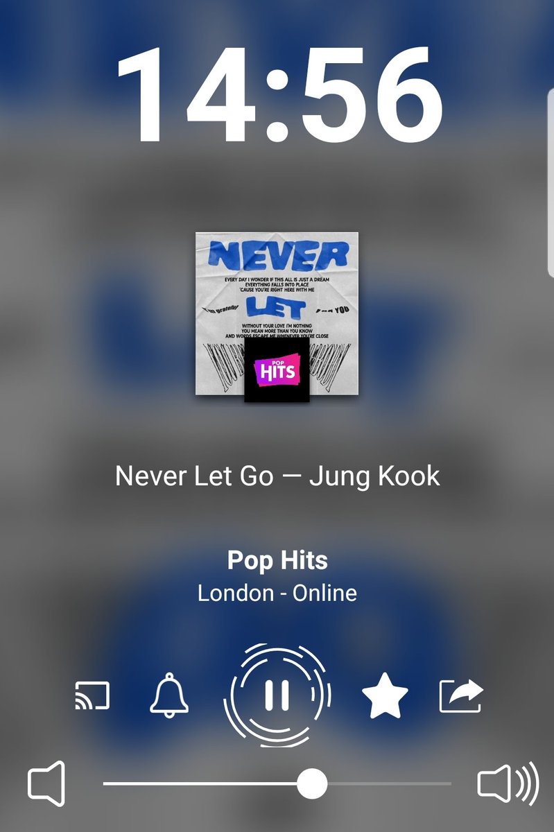 Mabbi_1's tweet photo. Thank you #MarkandMoore at
#PopHits @hitsplayeruk for playing #NeverLetGo by #Jungkook💖 https://t.co/bQep3eOQJh