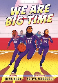 HornBook's tweet photo. ICYMI: Hena Khan #TalkswithRoger about We Are Big Time: "That was something else that made me want to write this as a graphic novel: to represent some of the diversity of the school and the players" https://t.co/lulPinGEI6 @randomhousekids @RHCBEducators https://t.co/dUODVJcJsQ