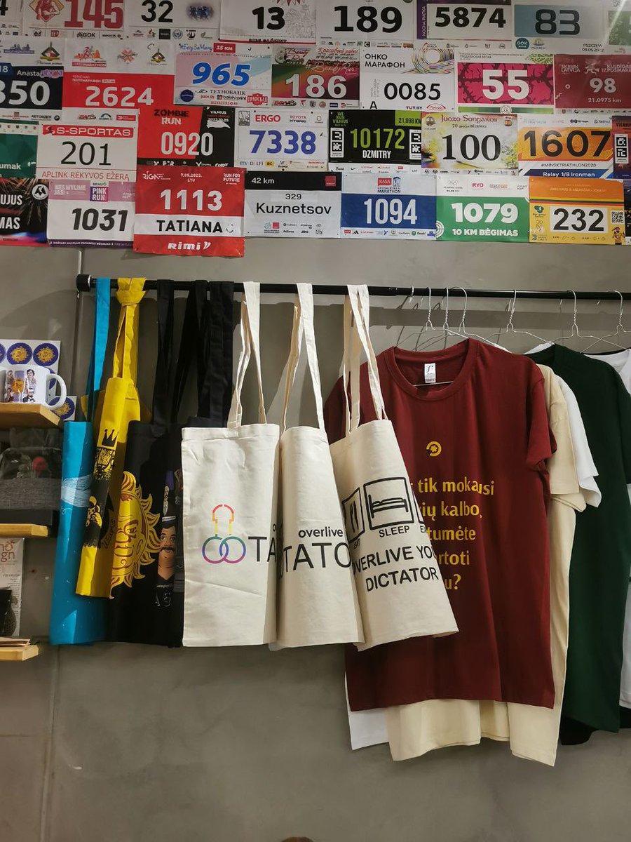 Если вы в Вильнюсе, то заходите в кафе Not only Coffee за нашими шоперами ☺️