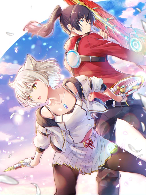 ノアミオ。(20000フォロワー様感謝です)#ゼノブレイド3#XenobladeChronicles3 