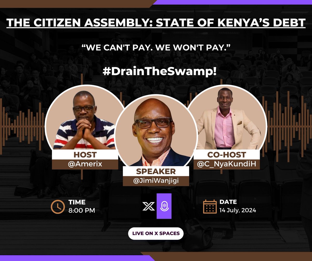 PrincessAylee's tweet image. I SHALL ( mandatory) attend the space tonight. Zakayo and his cronies will not rule us with an ion fist. Thanks @amerix for the good job
#RutoMustGo 
#DrainTheSwamp