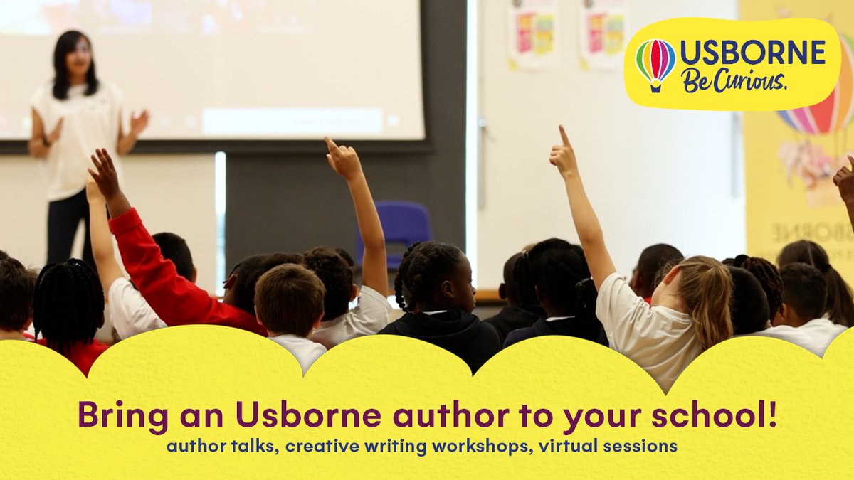 Usborne's tweet image. Author events provide tremendous value to schools and pupils, and our Independent Usborne Partners take care of everything for you from start to finish so that you don’t have to!

Find out more: tinyurl.com/3d3nuvn2

#UsborneBooks #AuthorEvents #Teachers