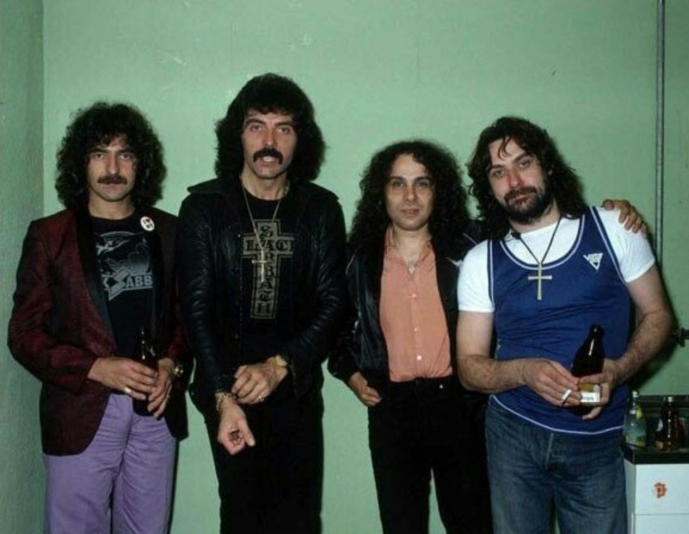 LeGrandPatsay's tweet photo. The greatest. @BlackSabbath   @MickBlackwall just out of shot? https://t.co/ys8ZrvtPje