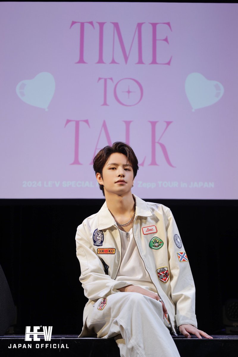 LEV_OFFICIAL_JP's tweet photo. 2024 LE'V SPECIAL FANEVENT
ZEPP TOUR in JAPAN “TIME TO TALK“

LE'VELの皆さま💗
2日間のスペシャルファンイベント
お疲れ様でした✨

LE'Vのいつもとは違った一面が
見れましたね🫣‼

次は福岡でお会いしましょう🎶

#레비 #レビ #LEV #TIMETOTALK https://t.co/KuCEXXiHY0