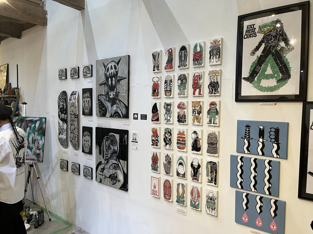 GxUxN_C's tweet image. #6HEAD お邪魔してきました！
studio VIICONで明日まで！