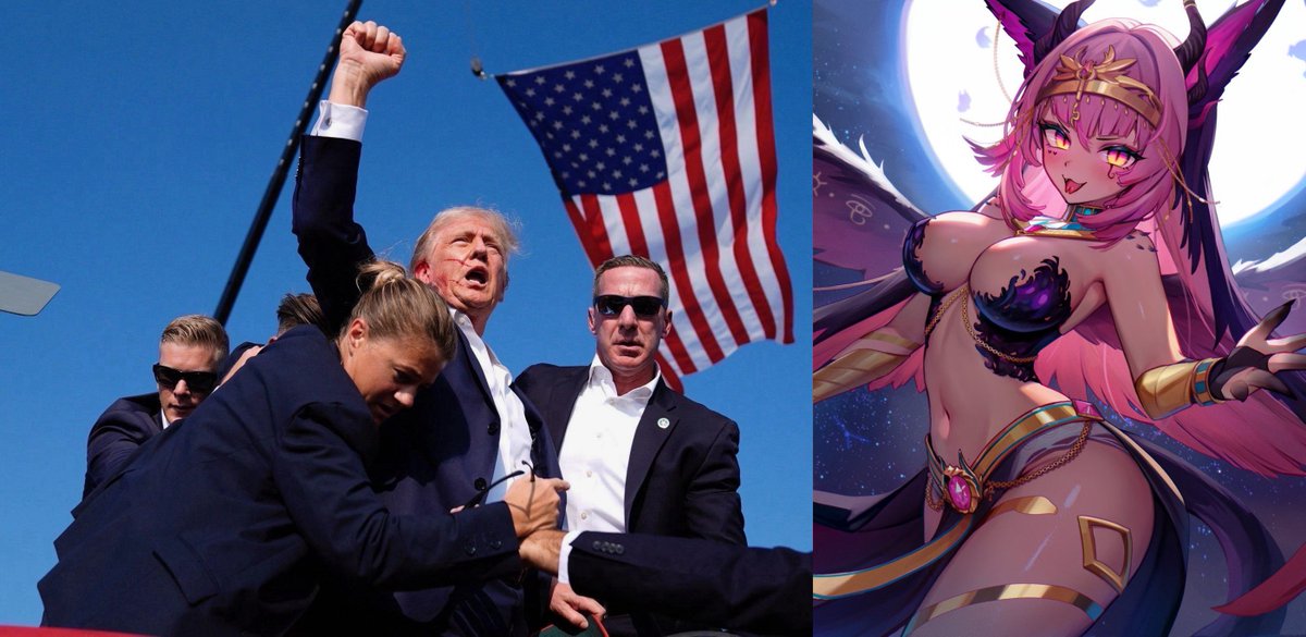 GameTamaa's tweet photo. VTuber Trickywi Makes Posts Supporting Assassination Attempt on President Trump. 
Read more below. ⬇️⬇️⬇️ https://t.co/uzNzOCMtBq