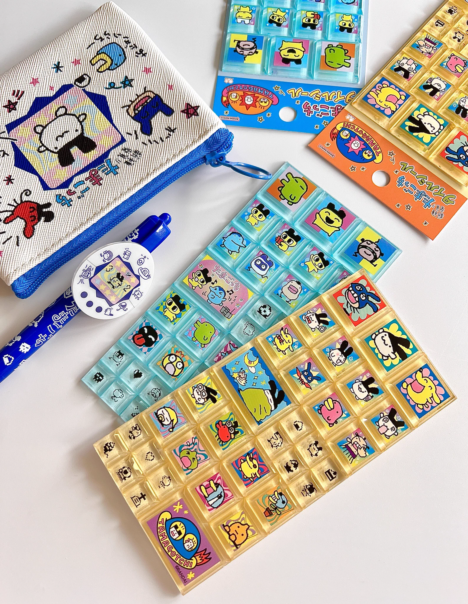たまごっち ガチャガチャ タイルシール アクキー ぱんくま on X: 