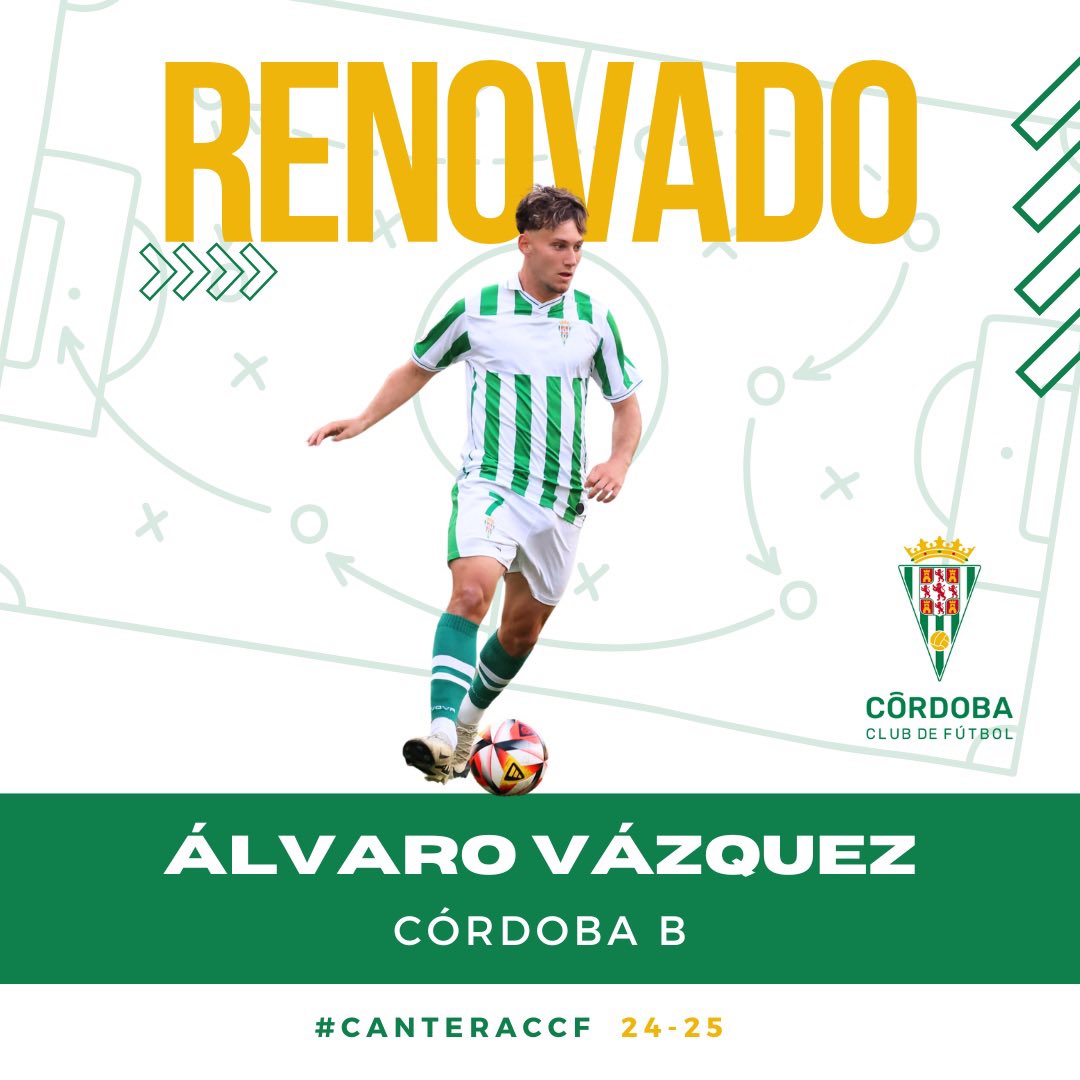 Cantera_CCF's tweet photo. ℹ️ 🄲🄾🄼🅄🄽🄸🄲🄰🄳🄾 🄾🄵🄸🄲🄸🄰🄻 || 

🤝Acuerdo para la renovación de Álvaro Vázquez

👉 https://t.co/F929dSlVf3

#️⃣ #CCFB2425 | #CórdobaB https://t.co/ruUF5vsR8W