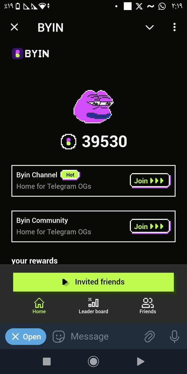 moeashrf's tweet photo. Ggs 
What a great project! 
Get rewarded for only having 
telegram acc!!
Join now🔥: https://t.co/QK7z9p4UdJ

#BYIN
💰 @Byin_Fun https://t.co/VC3upMqjUn