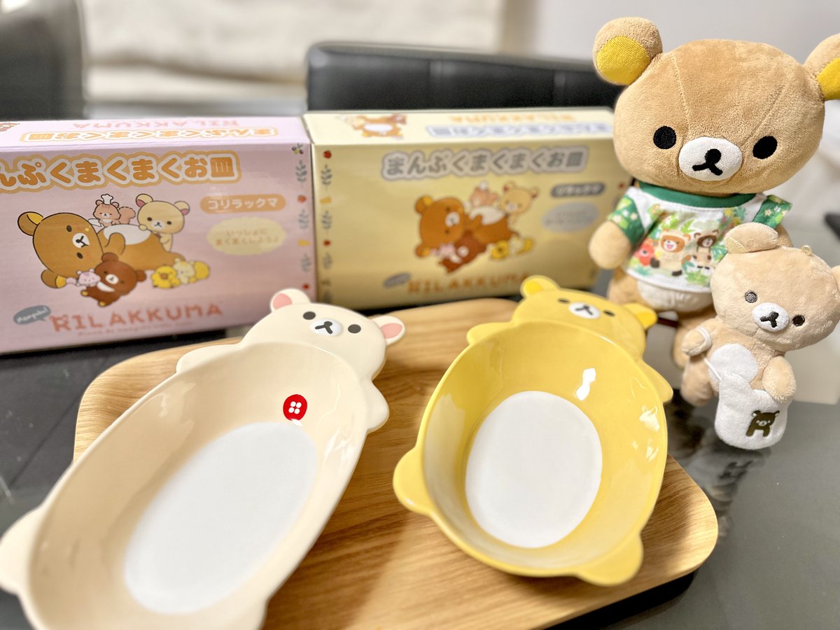 まんぷくシリーズのお皿が可愛いかったので、買ってみました 