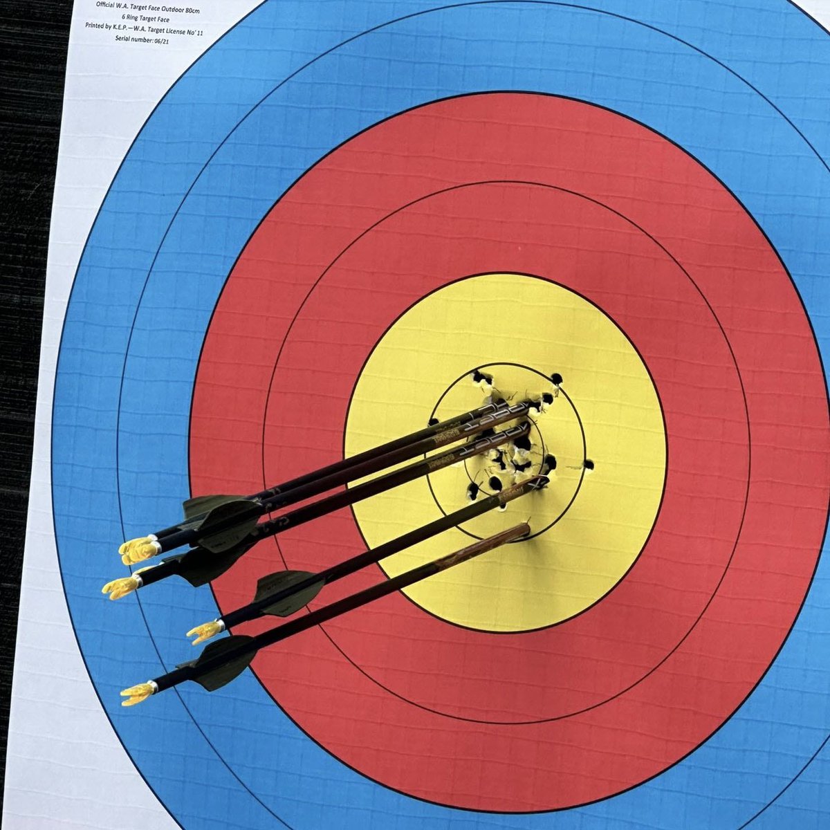 worldarchery's tweet photo. BREAKING 🚨 

World number one Ella Gibson has shot 718/720 at a domestic event in Britain to set a new compound women’s world record in qualifying, subject to ratification. 🔥

#archery #worldrecord https://t.co/Dsm4TtVhgF