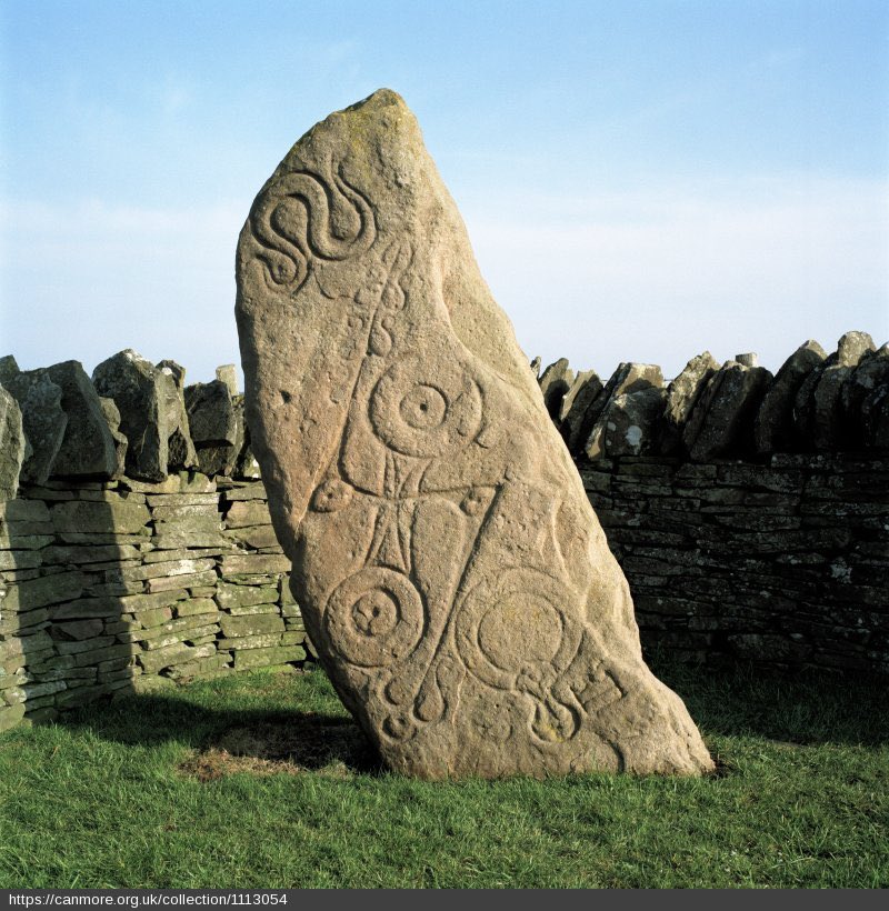 ABELERMNO PICTISH STONE (CANMORE COLLECTION 1113054) 
#StandingStoneSunday
