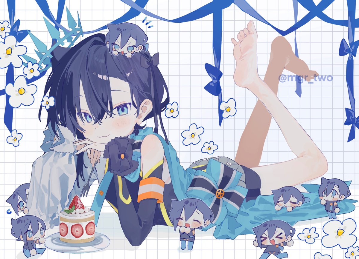 mgr_two's tweet photo. お誕生日おめでとうございます🍰#ameno_art https://t.co/Go6B9O6PGG