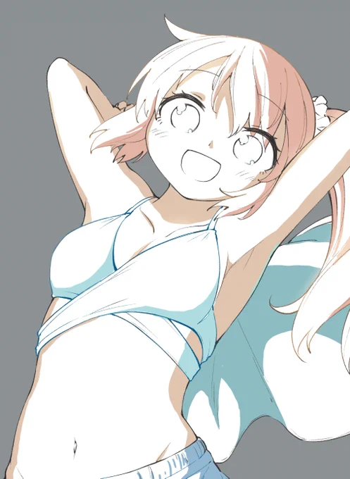 水着トキエちゃんwip これはかわいいのでは???