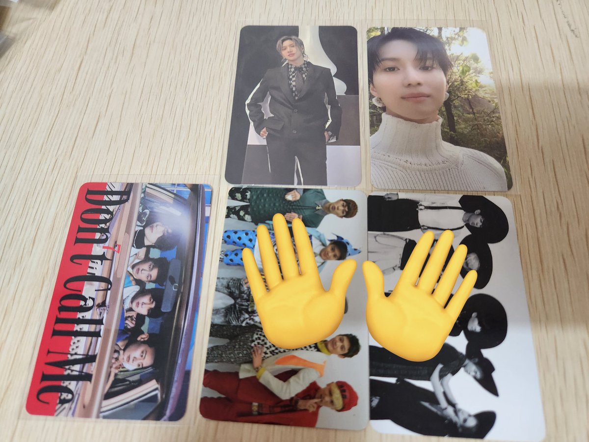Ziol718's tweet photo. 샤이니 태민 민호 포카 양도
각 0.1~0.3
슈퍼엠 아이디카드 0.4 https://t.co/Eq7AVi7UFT