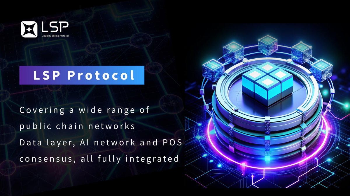LSP_Fi's tweet photo. ⛓️LSP Protocol covers a wide range of public chain networks, our platform integrates data layers, AI networks, and PoS consensus. 

Experience seamless connectivity and robust security across all your blockchain activities. 

#LSPProtocol #Blockchain #AI #PoS #DeFi https://t.co/QZB87w20YM