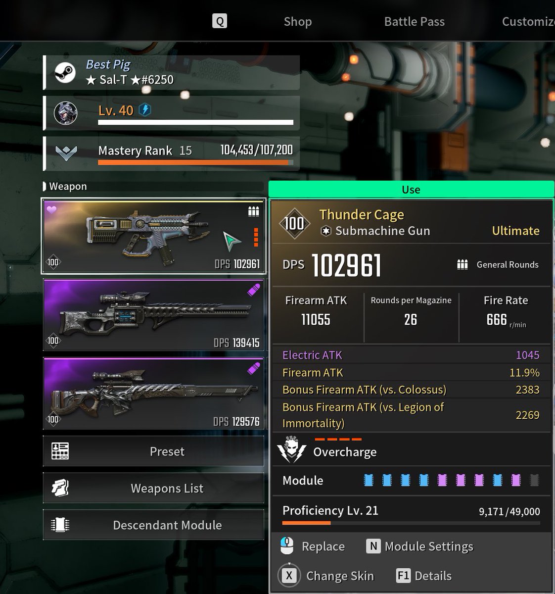 TimKeyLess's tweet image. I’ve been MIA from content because I spent 100 hrs F2P in The First Descendant since release 😂