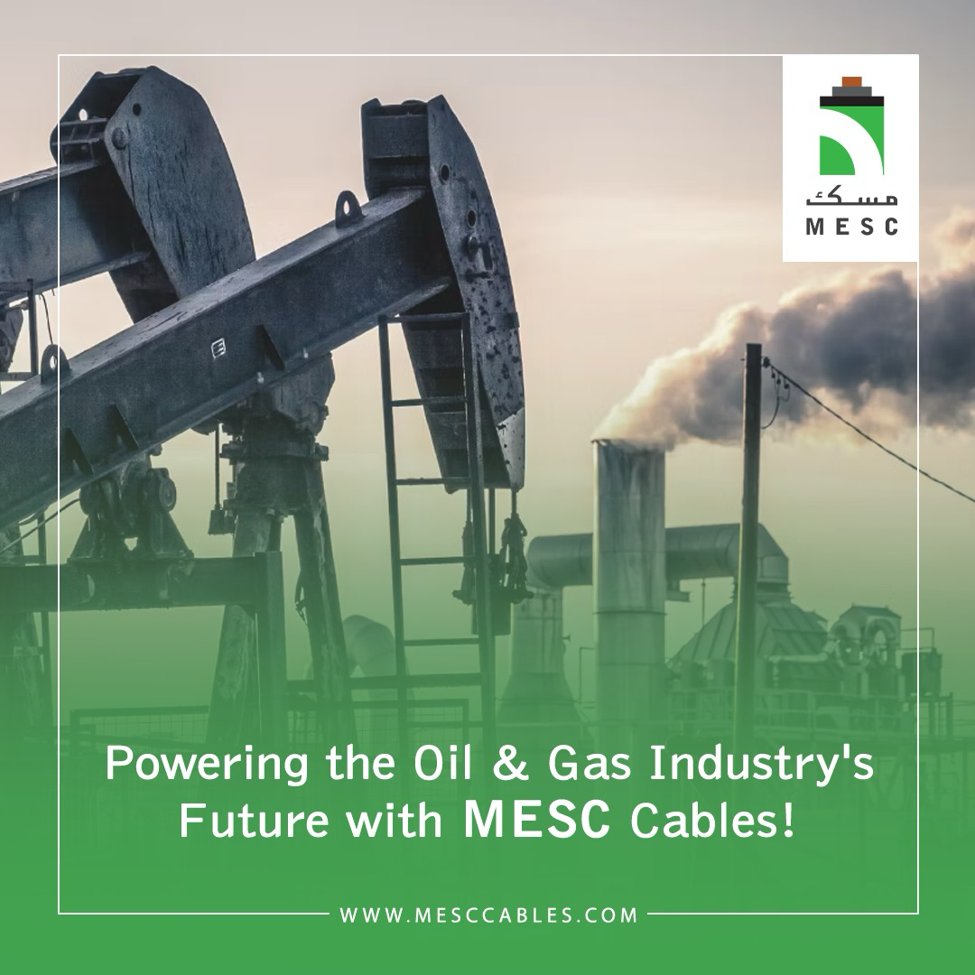MESCCables_sa's tweet photo. MESC leads the way in supplying high-quality cables, powering the Oil &amp; Gas sector with reliability and excellence. Our state-of-the-art facilities ensure top-tier performance, setting the standard for industry innovation.
#MESCCABLES #Oil #Gas #Energy #Cables https://t.co/ibSyWPWYgN